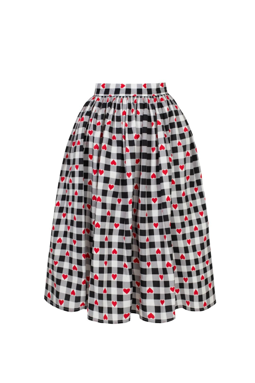 Hell Bunny Bkw Leonie Skirt