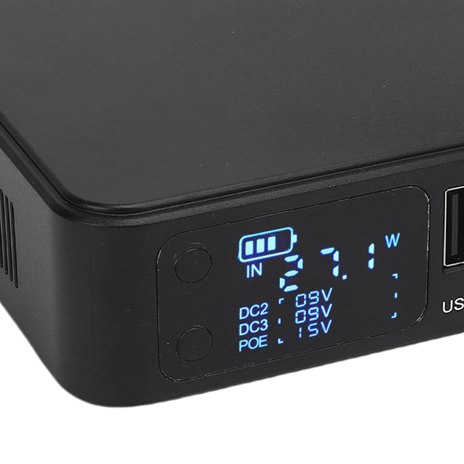 Fuente de Energía UPS, sin Fuente de Alimentación Interrumpida 18000 MAh para Electrodomésticos Cámaras de Seguridad (Enchufe de la UE)