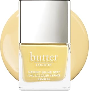 Patent Shine 10X Nail Lacquer Polish - Gel-Like Finish & Chip-Resistant Nail Lacquer Helps Protects & Strengthens Nails - Vegan & Cruelty-Free (0.4 Fl Oz)