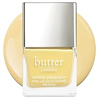 Vista 15 de butter LONDON Patent Shine 10X Nail Lacquer Polish - Gel-Like Finish & Chip-Resistant Nail Lacquer Helps Protects & Strengthens Nails - Vegan &