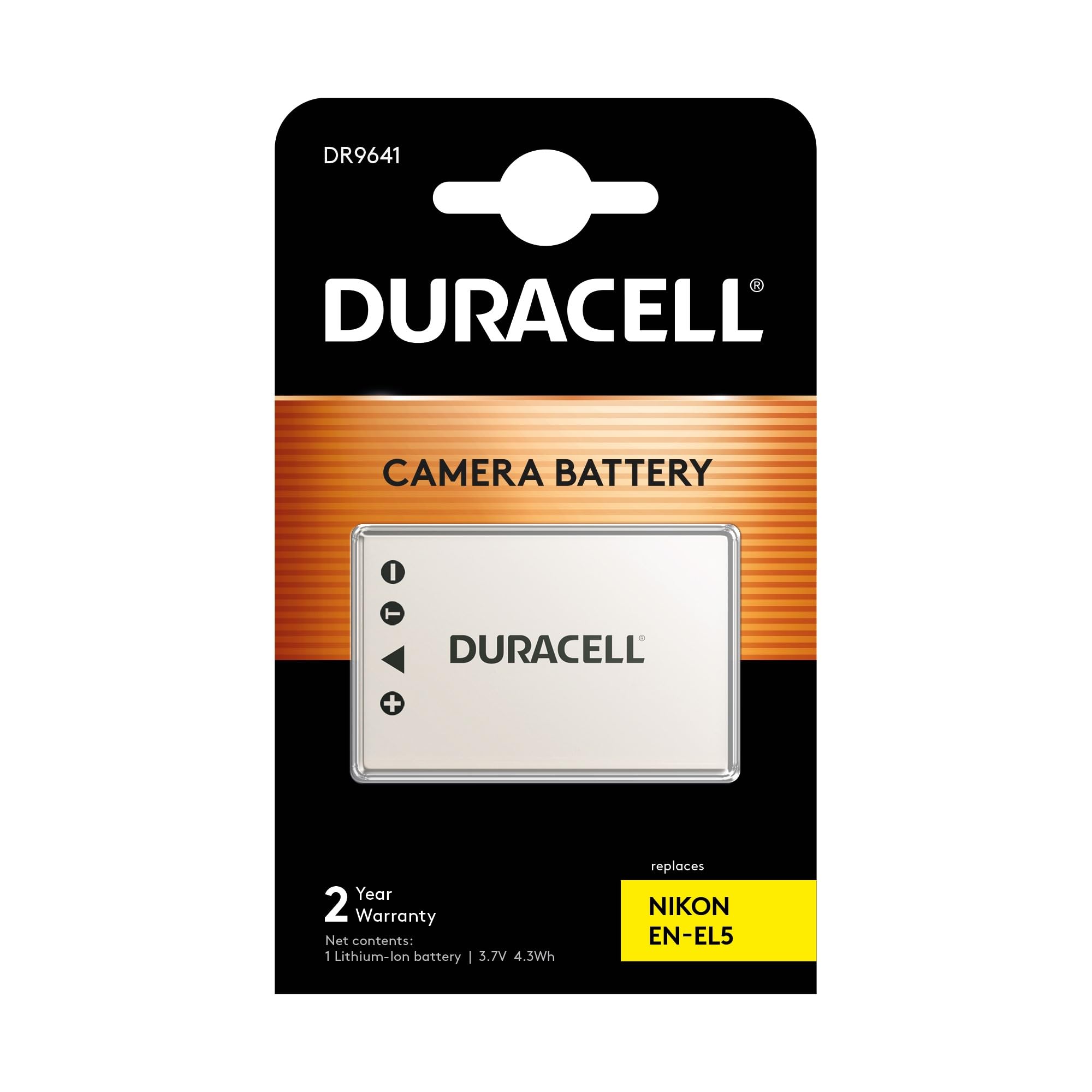 Duracell DR9641 Battery for Nikon EN-EL5 Digital Camera