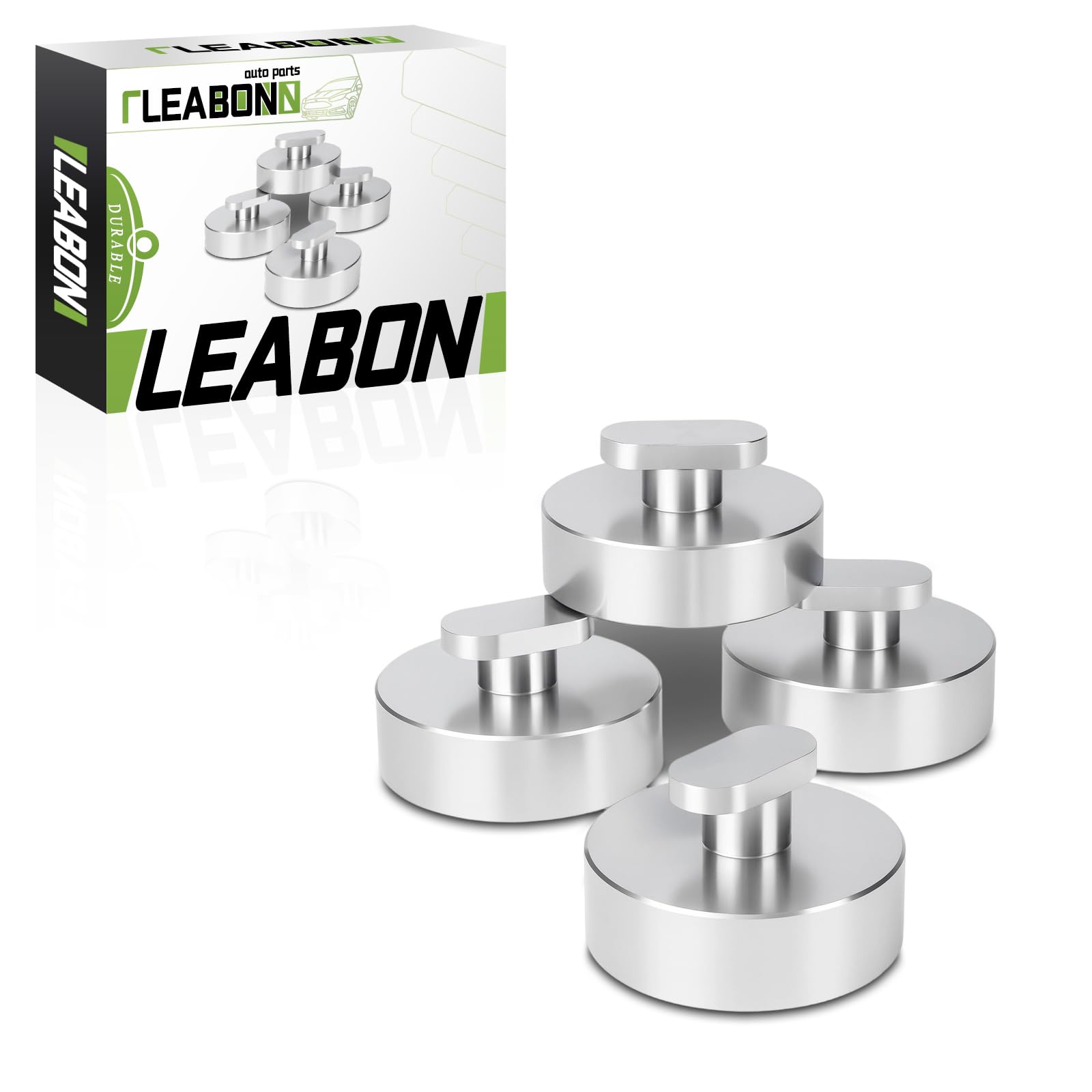 Lifting Jack Pad, Jacking Lifting Pucks Billet Aluminum Compatible with Chevy Corvette C5 C6 Z06 Coupe and Convertible - Lift Point Adapter (4pcs)