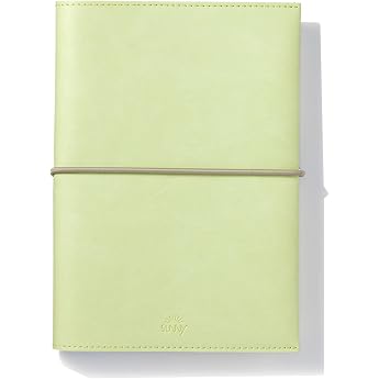 Iroha Published 2026 SUNNY Notebook, Standard, Free Daily, 2026/April/B6 Size, Lime Green, LSD-62