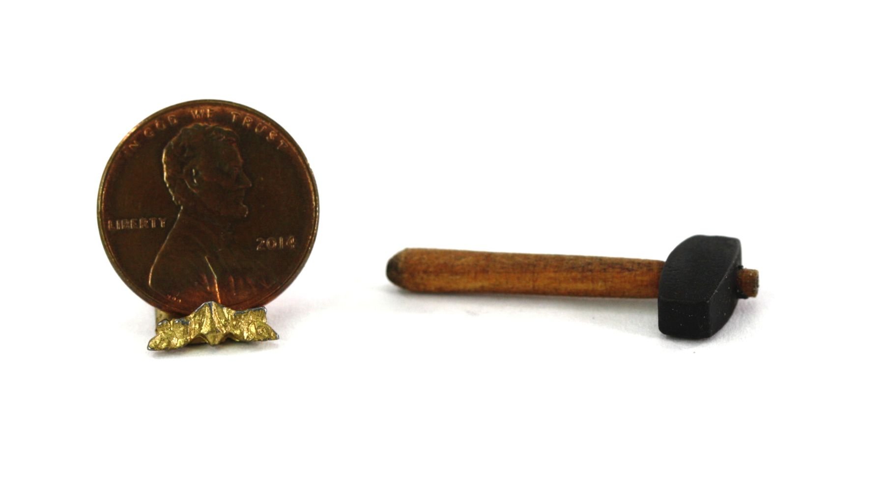 Dollhouse Miniature 1:12 Scale Blacksmith's Hammer by Sir Thomas Thumb