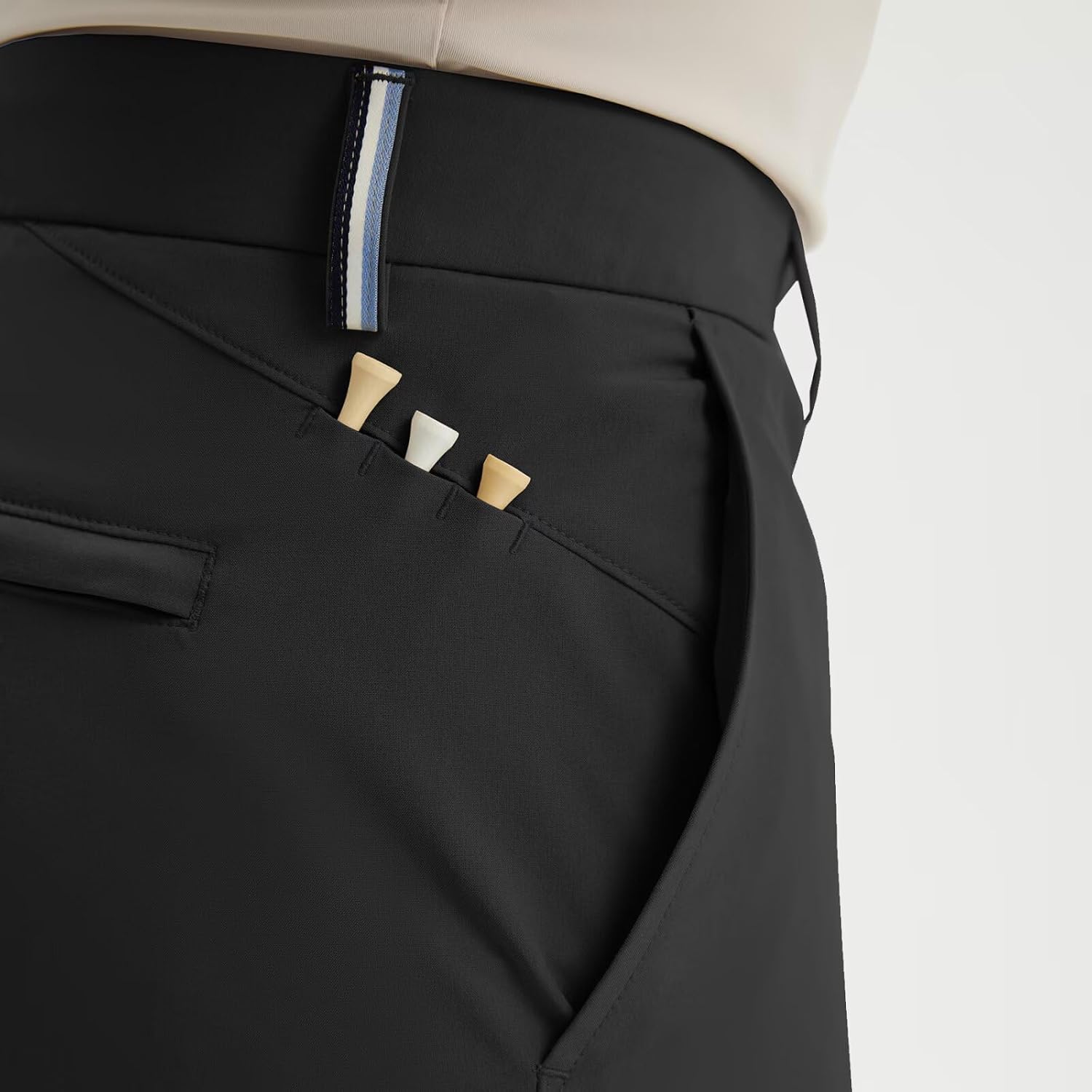 M MAELREG Mens Golf Pants with 4 Pockets - 30"/32"/34" Lightweight Water Repellent Work Dress Pants Casual Comfy Trousers