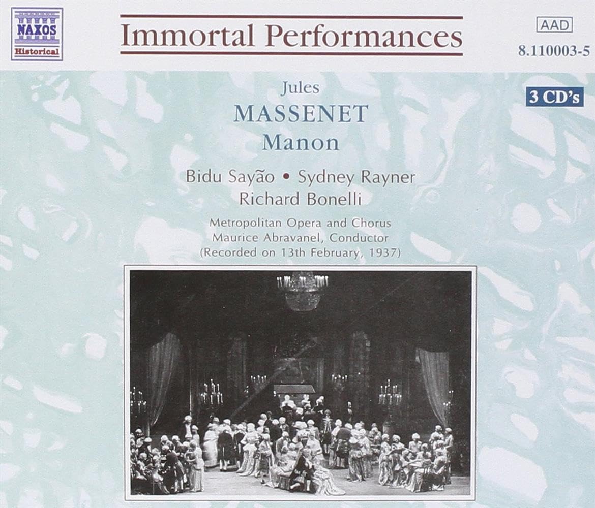 Massenet: Manon