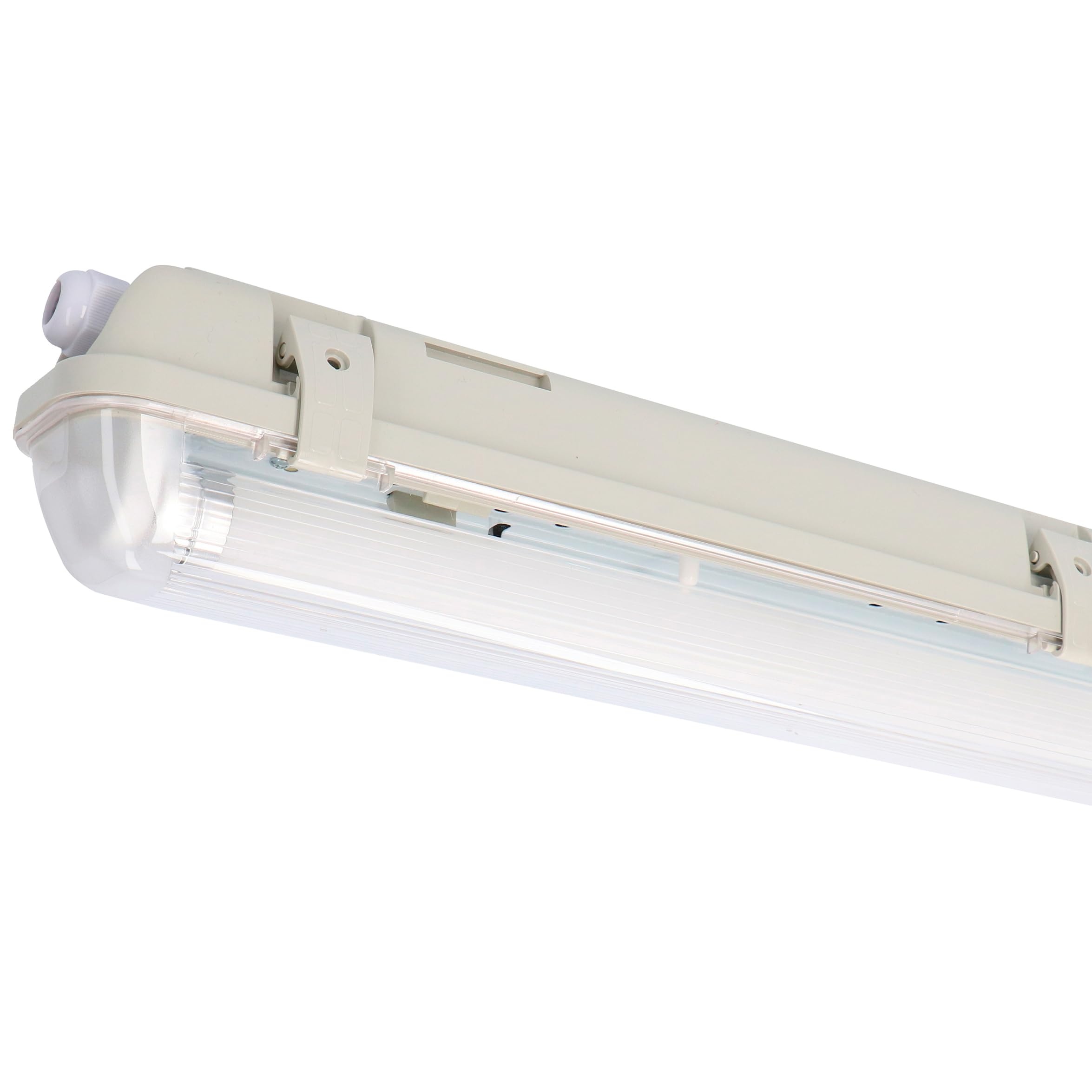 LED's light 2401202_01 Feuchtraumleuchte mit HF-Bewegungsmelder und LED-Röhre 120 cm 14W neutralweiß IP65