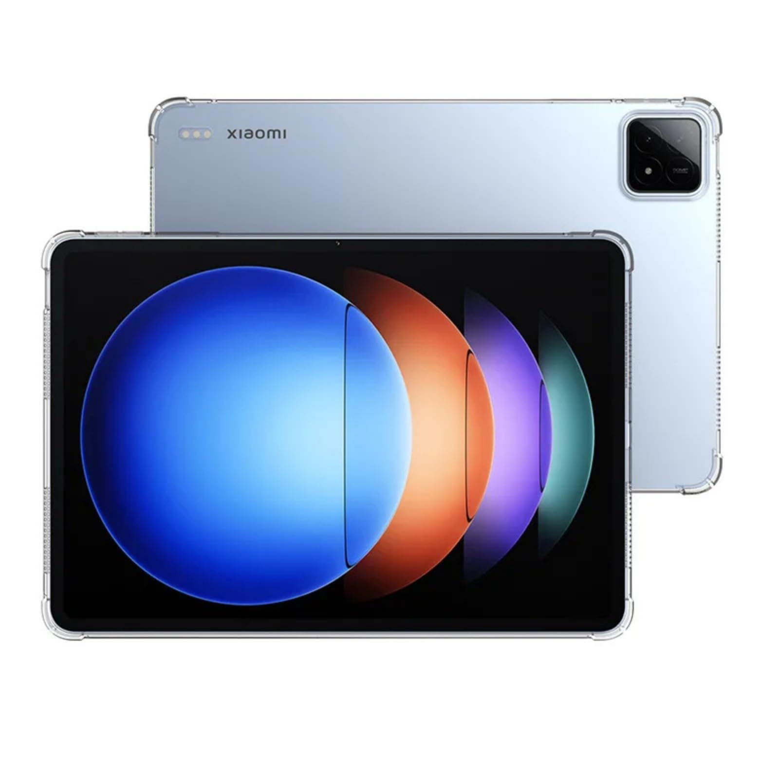 MEMELOKA Cover Per Xiaomi Redmi Pad Pro / Poco Pad - Custodia Trasparente Morbida In TPU Antiurto, Anti-impronta, Con Angoli Rinforzati - 5