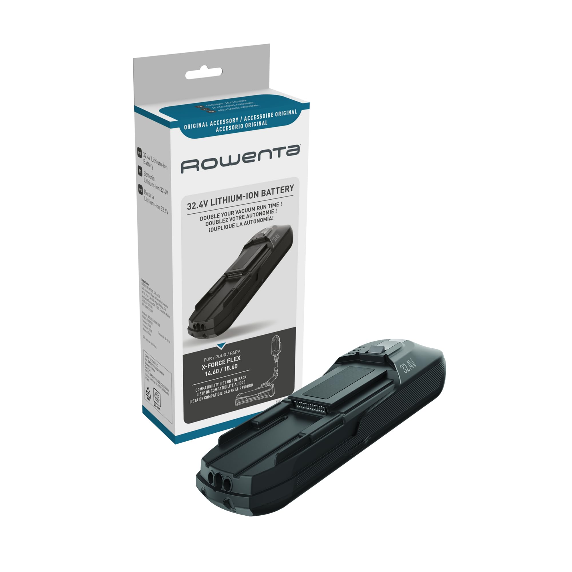 Batteria Per Rowenta Smart Force Essential RR694/RR697 - 2600mAh, 14.4V, Li-Ion, Ricaricabile