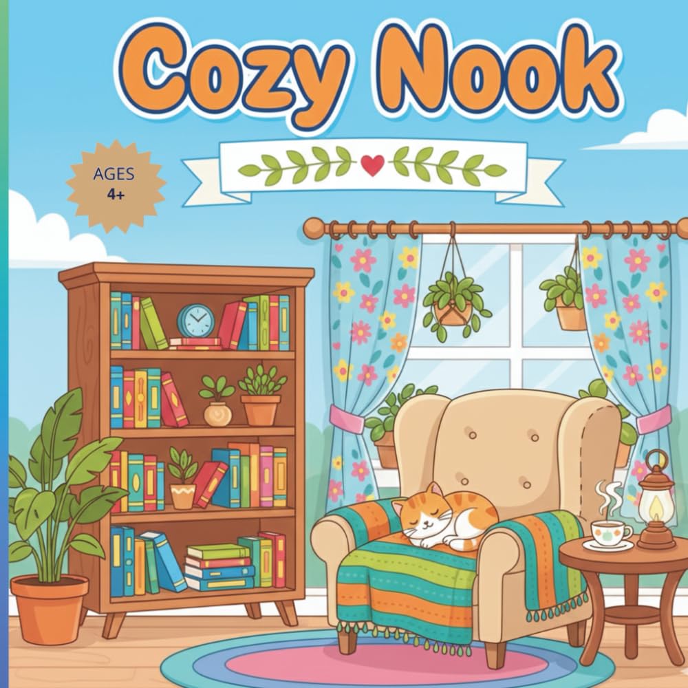 Cozy Nook: Relaxing Scenes of Vintage Interiors