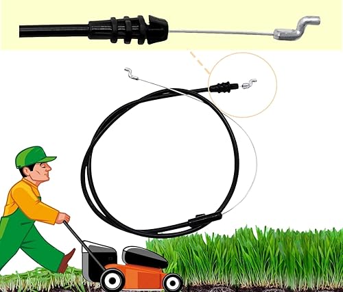 Miniatura 3 de 746-04661A Cable de control 946-04661A 946-04661 746-04661 para MTD Craftsman Troy-Bilt Yard-Man Yard Machines Cub Cadet Bolens 21" Deck Walk Behind