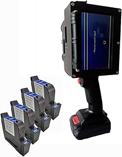 YXMY2020 Handheld inkjet printer Handheld TIJ Printing Machine Print Height 50mm Variable Date Serial Number Logo Portable Handheld Inkjet Printer Can print a variety of content