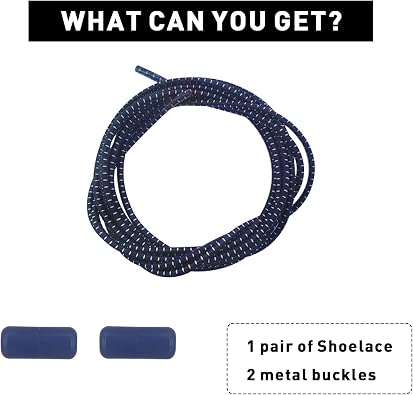 UamGlsob Elastic Quick Laces for Skechers Running Training Shoes, Stretchy Shoelaces Strings Replacements Bungee Speed Laces