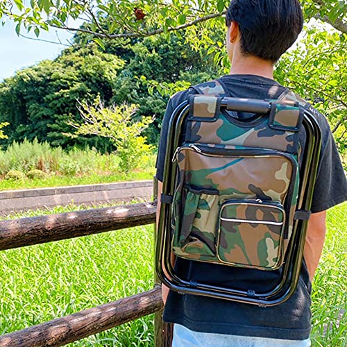 イトウ リュックチェア カモフラ | イス付きバッグ キャンプ