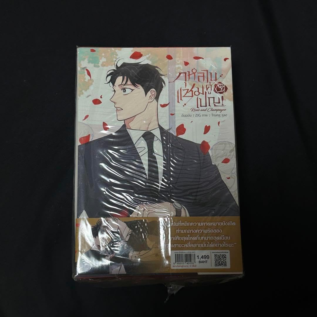 韓国BL 薔薇とシャンパン 韓国語 まんが『薔薇とシャンパン(4)』著：Ttung gae、ZIG ※初版