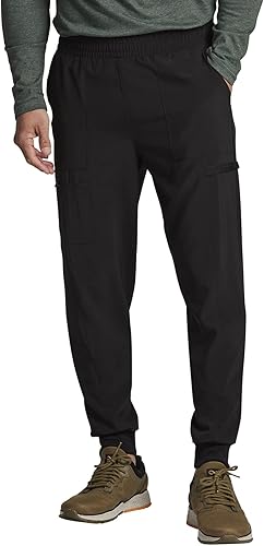 Dickies Pantalones deportivos para hombre con cintura elástica con cordón interior, DK223