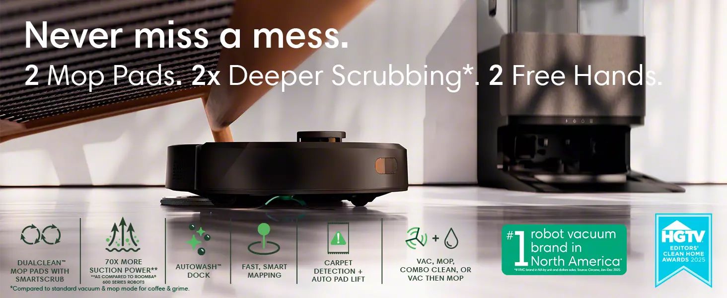 Amazon.com - iRobot Roomba Plus 505 Combo Robot Vacuum & Mop with 