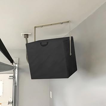 Electric Garage Heater Cover,Suitable for Most Brands for Garage,Workshop,Shop,Heavy Duty Industrial Heaters Cover.Ideal for dustproof(Only cover,Black)
