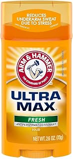 Arm & Hammer Ultramax Anti-Perspirant Deodorant Invisible Solid Fresh , 2.8 Oz