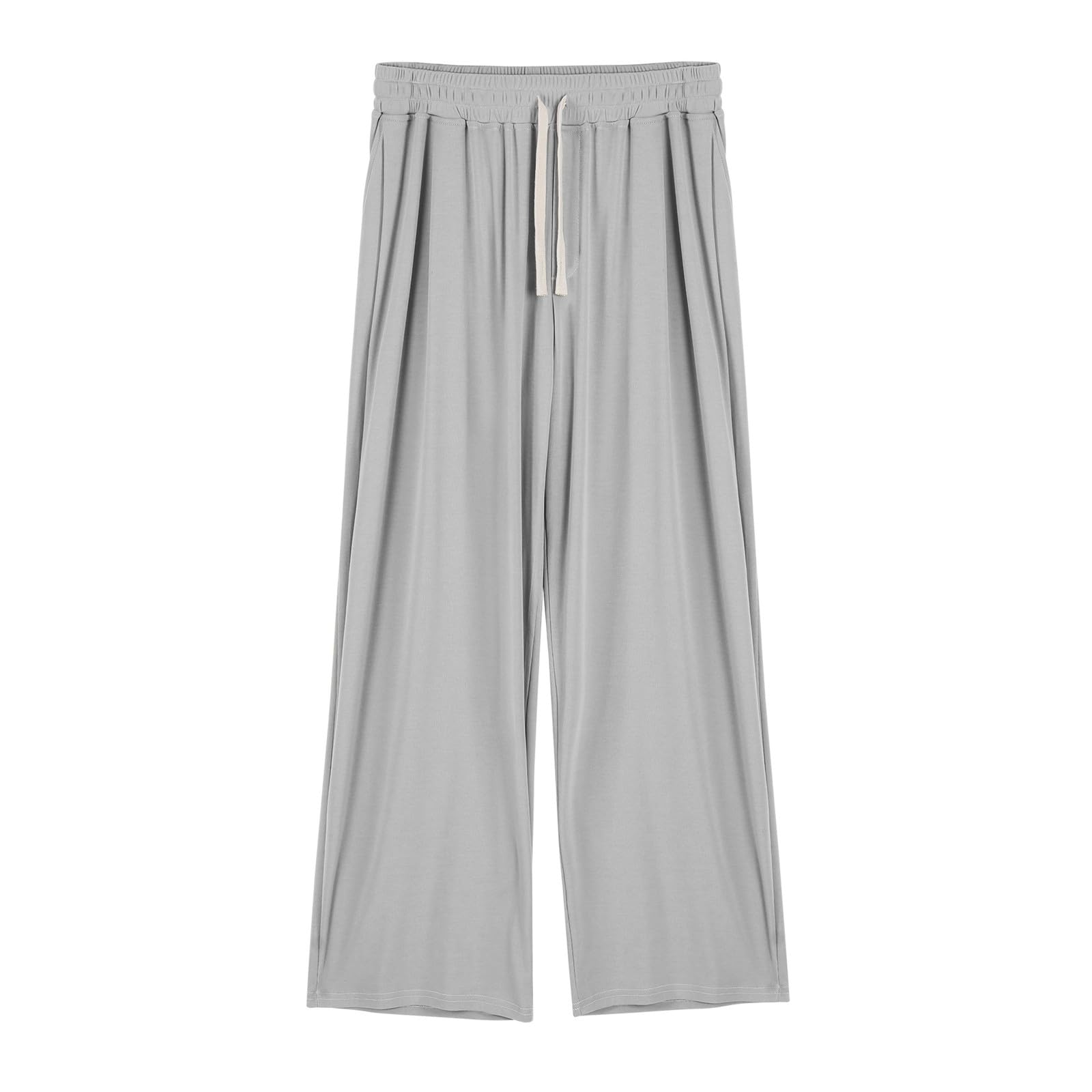 Pantaloni Uomo Eleganti Larghi, Pantaloni Trekking Uomo Invernali | Pantaloni a gamba larga versatili comodi e drappeggiati perfetti per ogni stagione ideali per lo stile casual