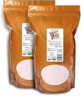 Organic Soft White Whole Wheat Flour - 2lbs (Pack of 2)