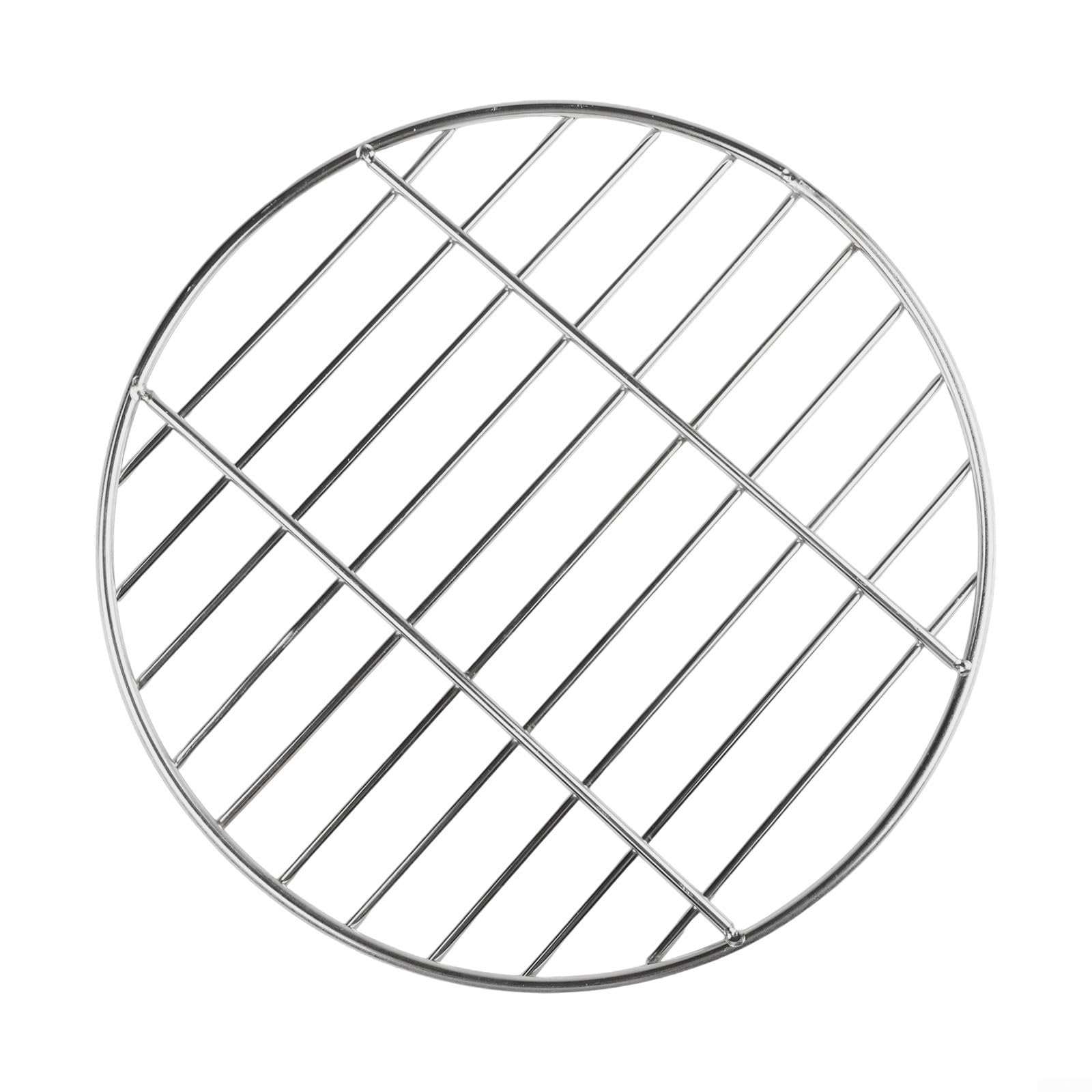 Griglia di ricambio per griglia di cottura, griglia rotonda in acciaio inox, rete per barbecue per campeggio e cucina all'aperto, diametro 30 cm/35 cm/40 cm (30 cm)
