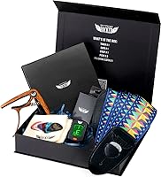 Vista 15 de Stage Rocker Guitar Accessories Gift Box for Acoustic and Electric Guitars, 5-in-1 Essential Gift