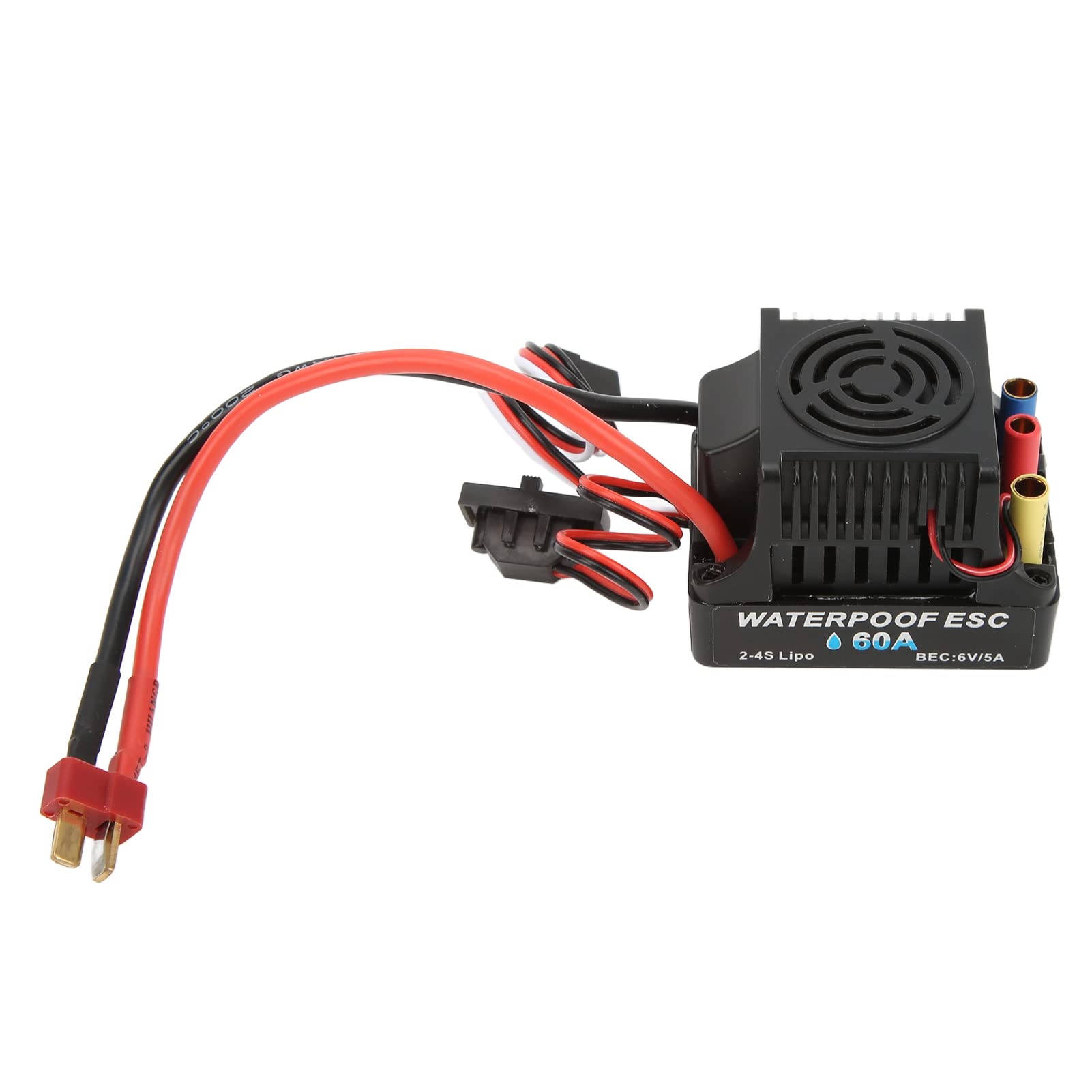 RC CAR BEZ PRZEDSTAWNIK Silnik ESC Ustaw części ulepszenia części powszechnie kompatybilne o wysokim momencie obrotowym aluminiowe obudowy dla 1/10 2S 3S Racing Czerwony Czerwony