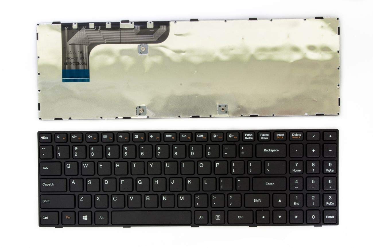 Clavier Pour Ordinateur Portable Lenovo IdeaPad 100-15 – Compatible De Nombreux Modèles, Remplacement D’Origine