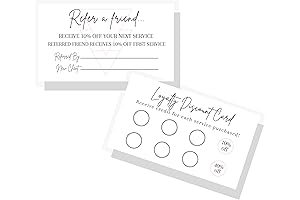 Referral & Loyalty Discount Card for Small Businesses: Drive Referrals and Build Customer Loyalty