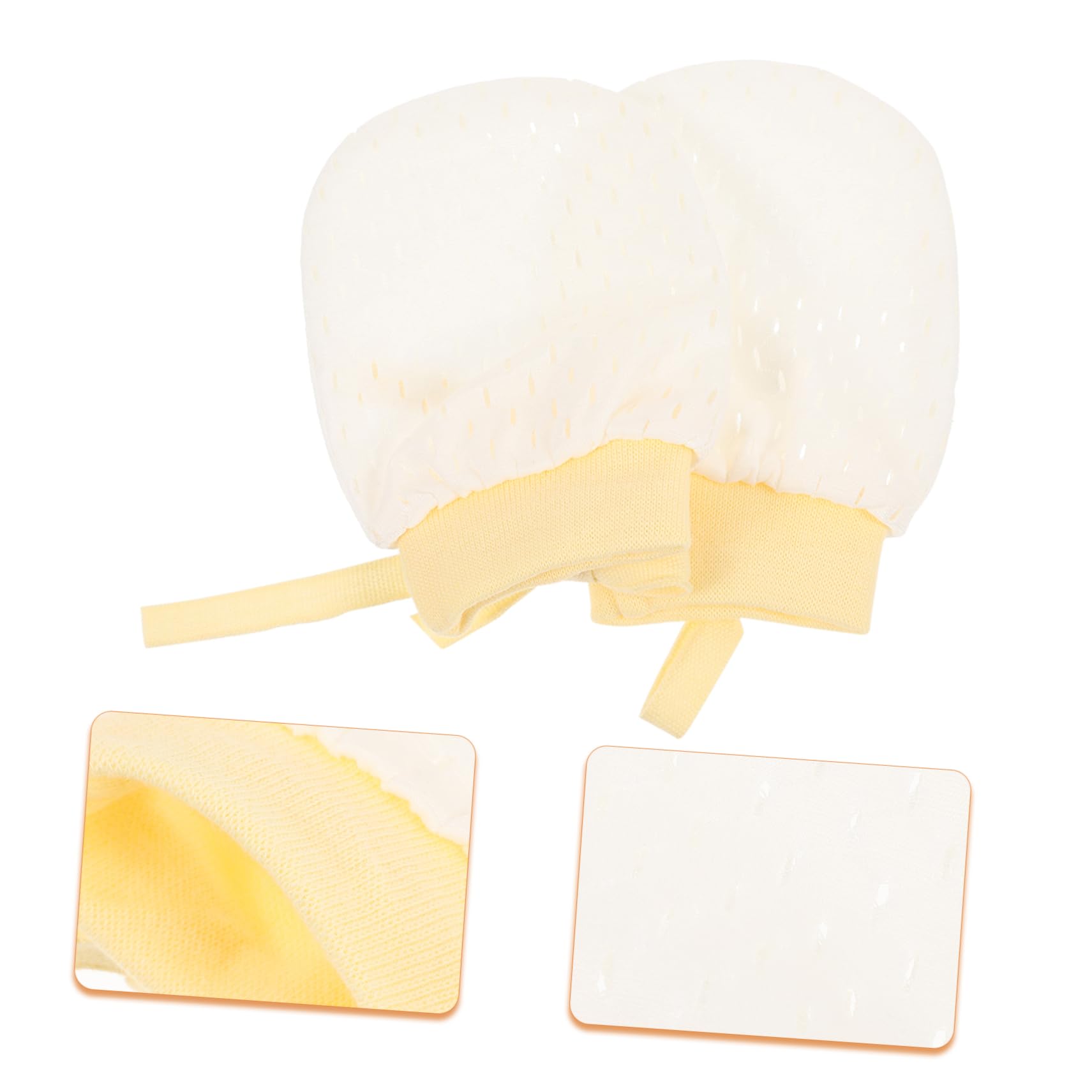 BESTYASH 3sets Baby Play Gloves Mittens Newborn Baby Mittens for Boys and Girls Comfortable and Soft No-Scratch Breathable 2pairs*3