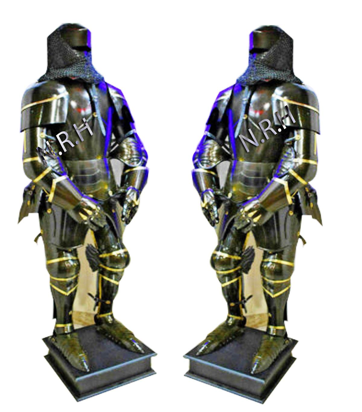 Buy Nautical Replica Hub Medieval Knight Suit Of Armor Combat Full Body