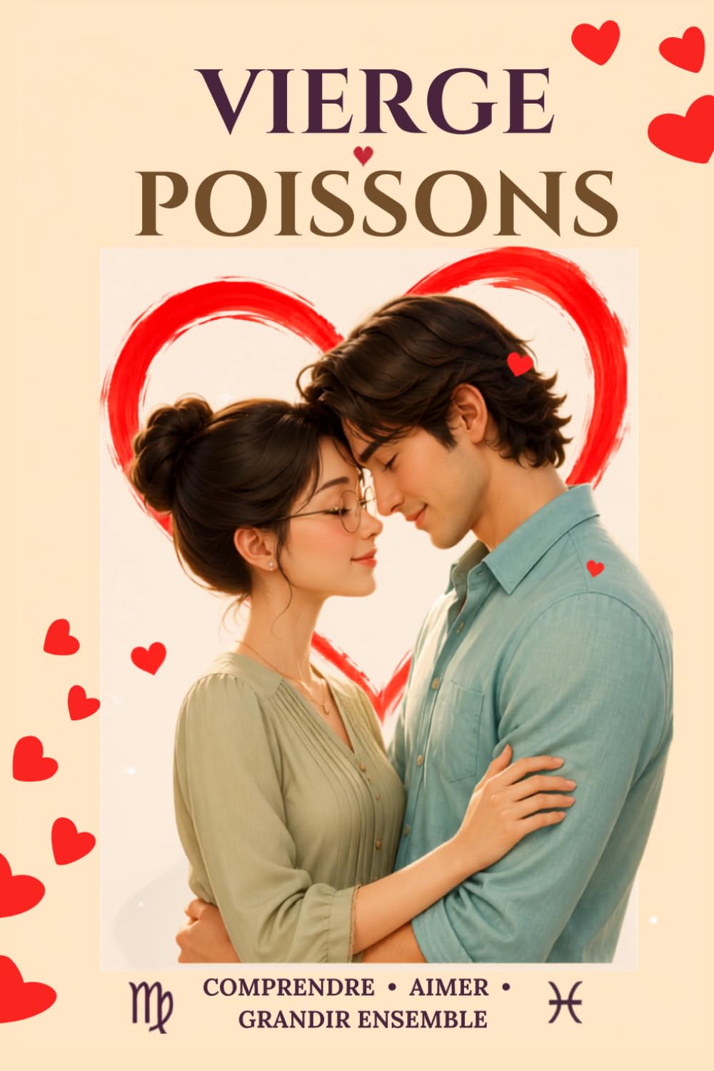 Vierge & Poissons — À Nous Deux: Carnet de couple astrologique à compléter