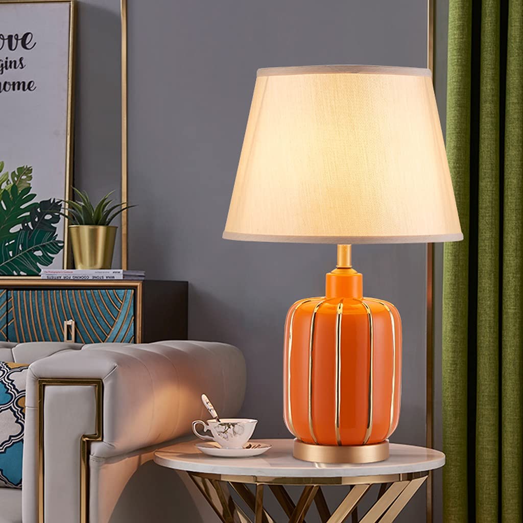Lampada da scrivania Moderna in Ceramica, da Tavolo, per Camera da Letto, Luce Calda, Comodino, Studio, lampade da Lettura, da Utilizzare in Soggiorno, Bar, Decorazione a LED
