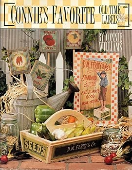 Paperback Connie's Favorite Old-Time Labels Book