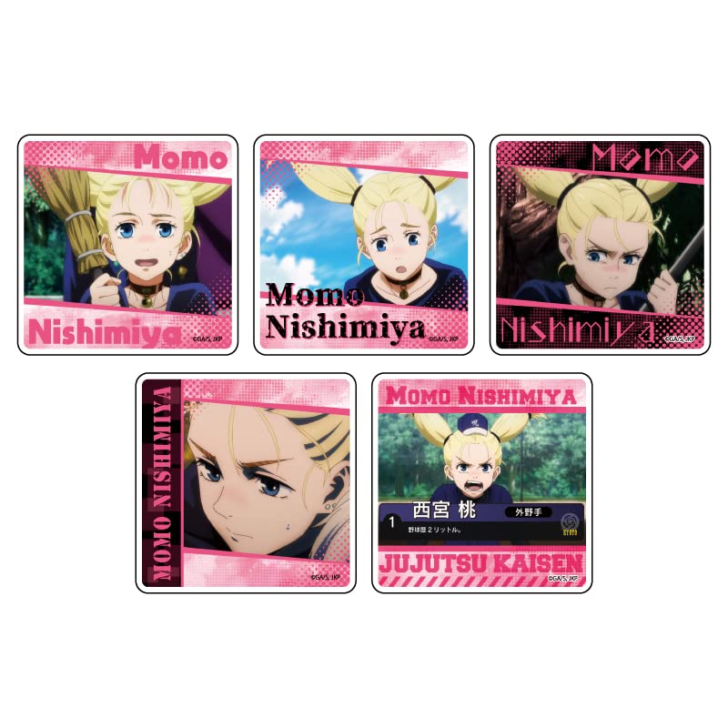 Badge acrylique Jujutsu Kaisen 11 Peach Nishimiya lot 5 : pin's de collection manga japonais