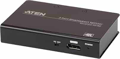 Amazon.com: ATEN VS192 2-Port True 4K DisplayPort Splitter