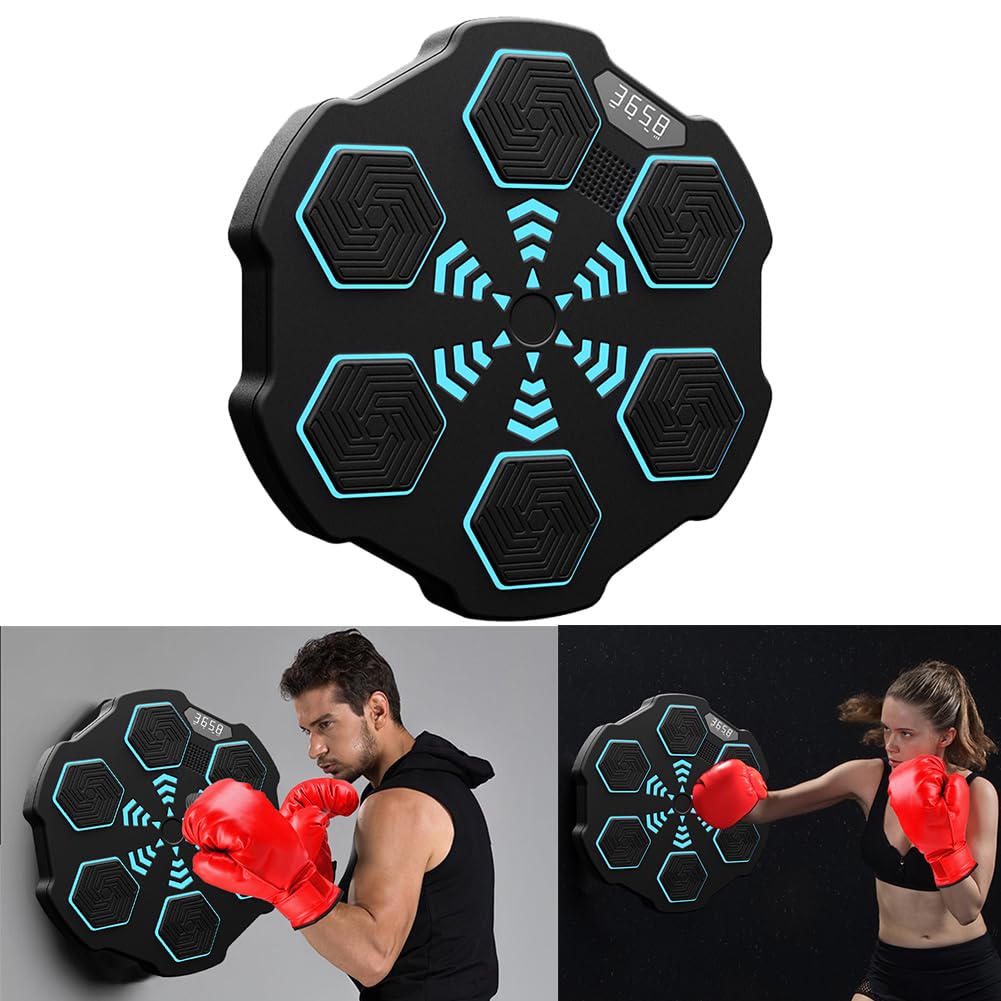 Music Boxing Machine, Musica elettronica Boxing Machine, Musica elettronica da parete Attrezzatura per l'allenamento, Divertimento elettronico intelligente Bluetooth montato a parete Boxing Tr