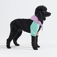 Spark Paws Cyber Punk Dog Hoodie - Premium Stretchy Sweater for French Bulldogs, Pitbulls, Small to Large Dogs, 3XL Winter Warmth
