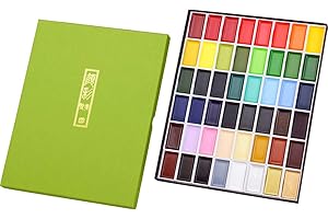 Premium Gansai Tambi 48 Watercolor Paint Set