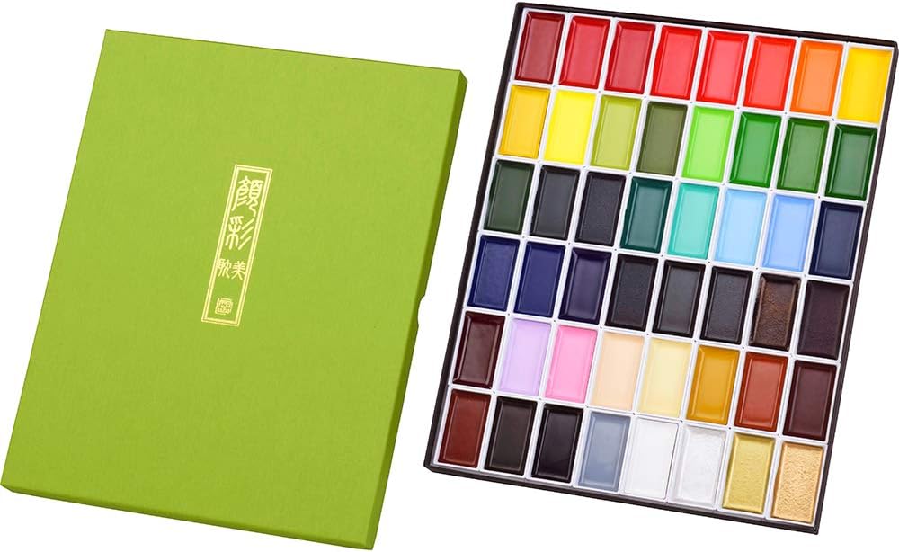 Kuretake Paint Set, Multi, 1 Count (Pack of 1)