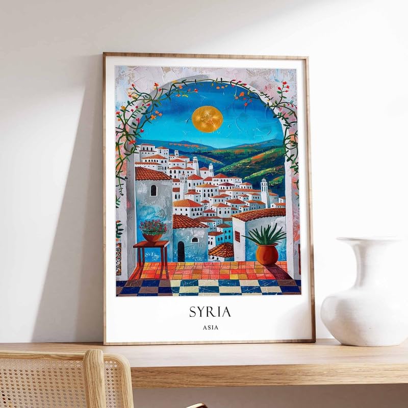 Poster Syrie art mural islamique pour transformer vos murs blancs et vides