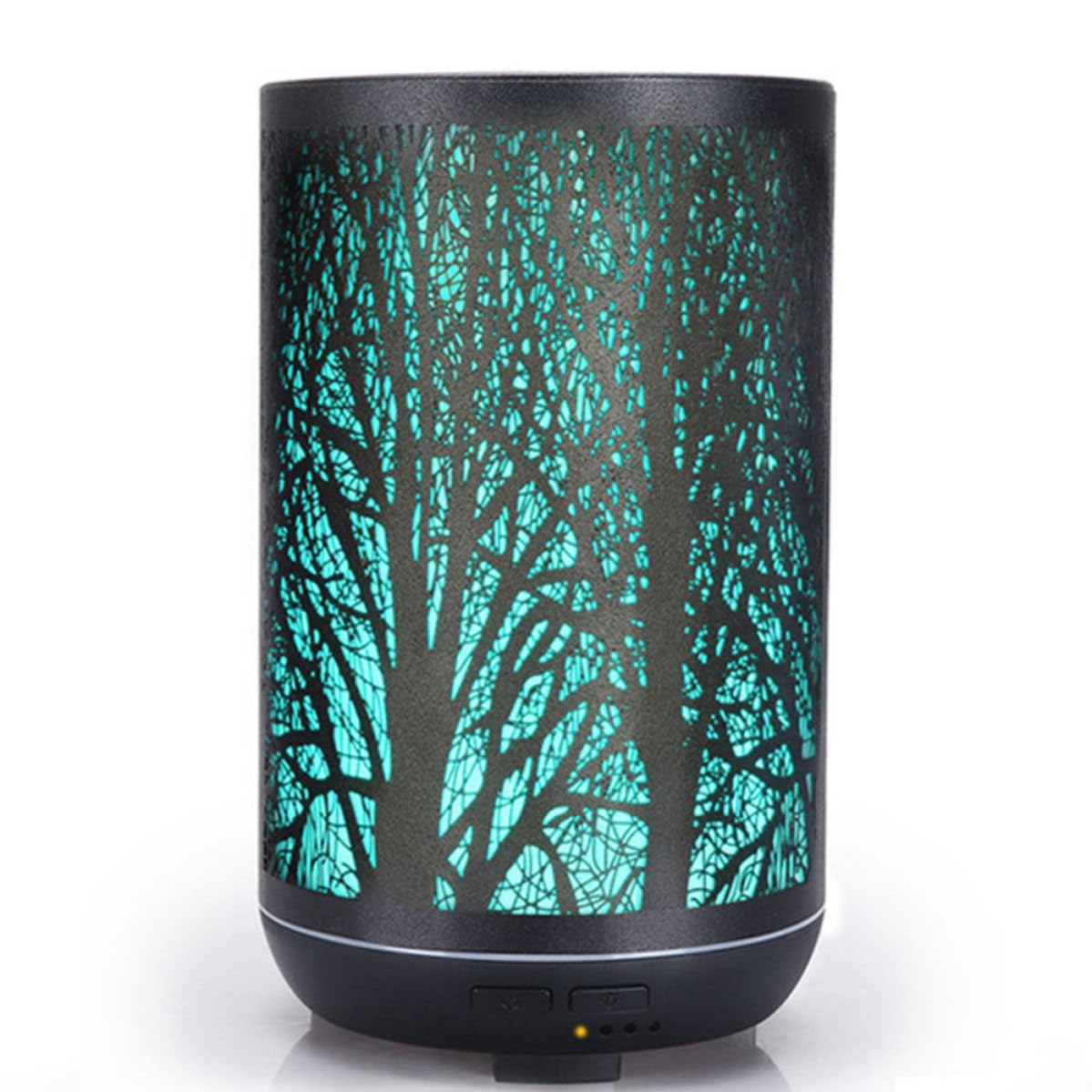 300ml Diffusore Ferro in Aromi Umidificatore Nero per Casa