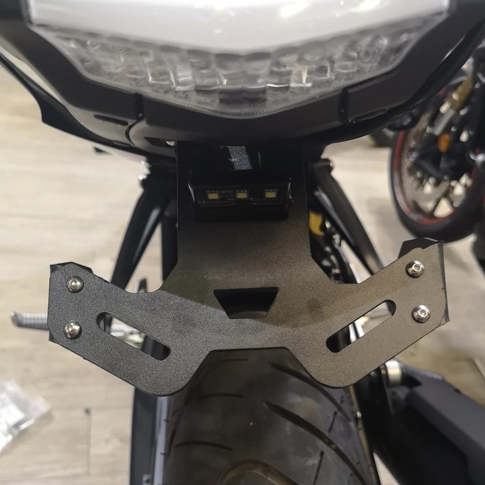 for Yama&ha MT-15 2017 2018 2019 Motorcycle Rear Bracket License Plate Frame Rear License Plate Frame Motorcycle