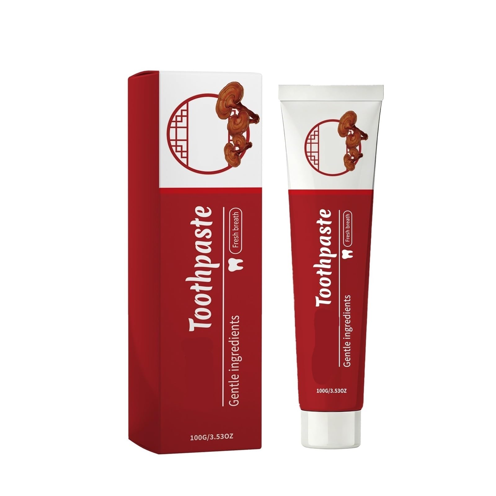Pasta de Dientes Aliento Fresco 100g | Fórmula de limpieza suave, aroma agradable: cuidado bucal diario for adultos(3pcs)