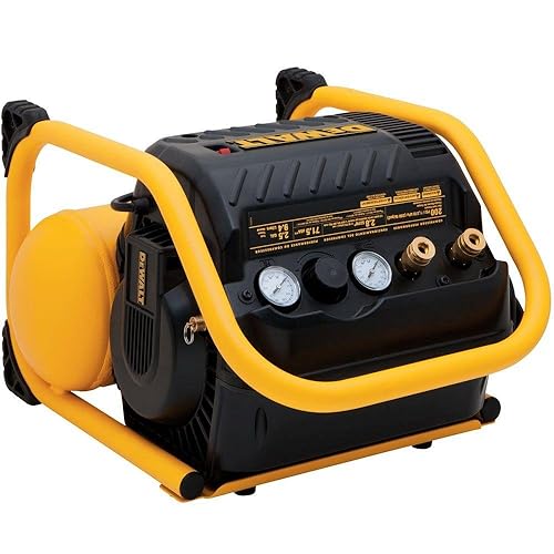Air Compressor for Trim, 200-PSI Max, Quiet Operation (DWFP55130)