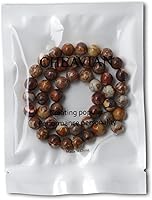 Vista 17 de Cuentas redondas sueltas de ágata estilo antiguo vena de dragón de 6mm, cuentas para diseño de joyas, 60 cuentas