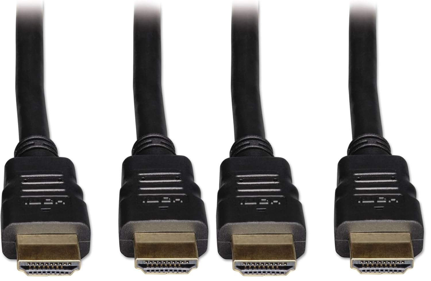 Tripp Lite High Speed HDMI Cable with Ethernet, Ultra HD 4K x 2K, Digital Video with Audio (M/M), 10-ft. (P569-010),Black (Pack of 2)