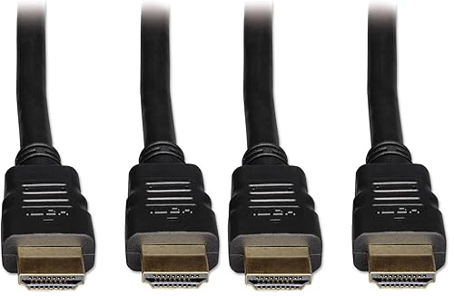 Miniatura 2 de Tripp Lite Cable HDMI de alta velocidad con Ethernet, Ultra HD 4K x 2K, video digital con audio (MM), 10 pies (P569-010), negro