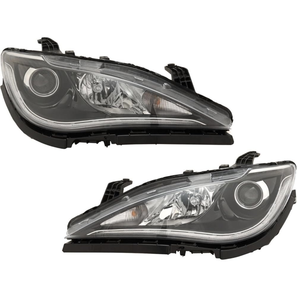 Amazon.com: Mysihasiha 2pcs Headlight Halogen Left Right Side W 